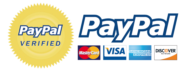 Pay by Credit card or paypal