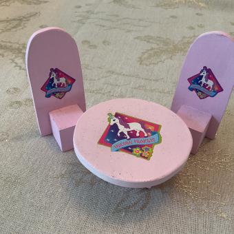 Fairy Dinette Trio, pink