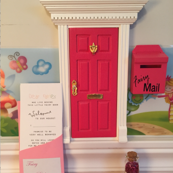pink lemonade fairy door